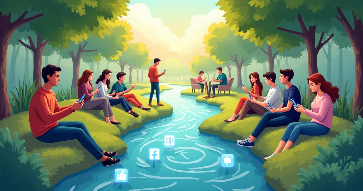 Impactos das redes sociais nas relações humanas